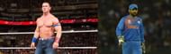Both John Cena and MS Dhoni have been leaders in their field for a long period of time.
